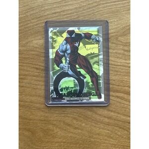 2024 Upper Deck Marvel‎ Masterpieces '92 Platinum Weapon Omega #96 Holofoil Card